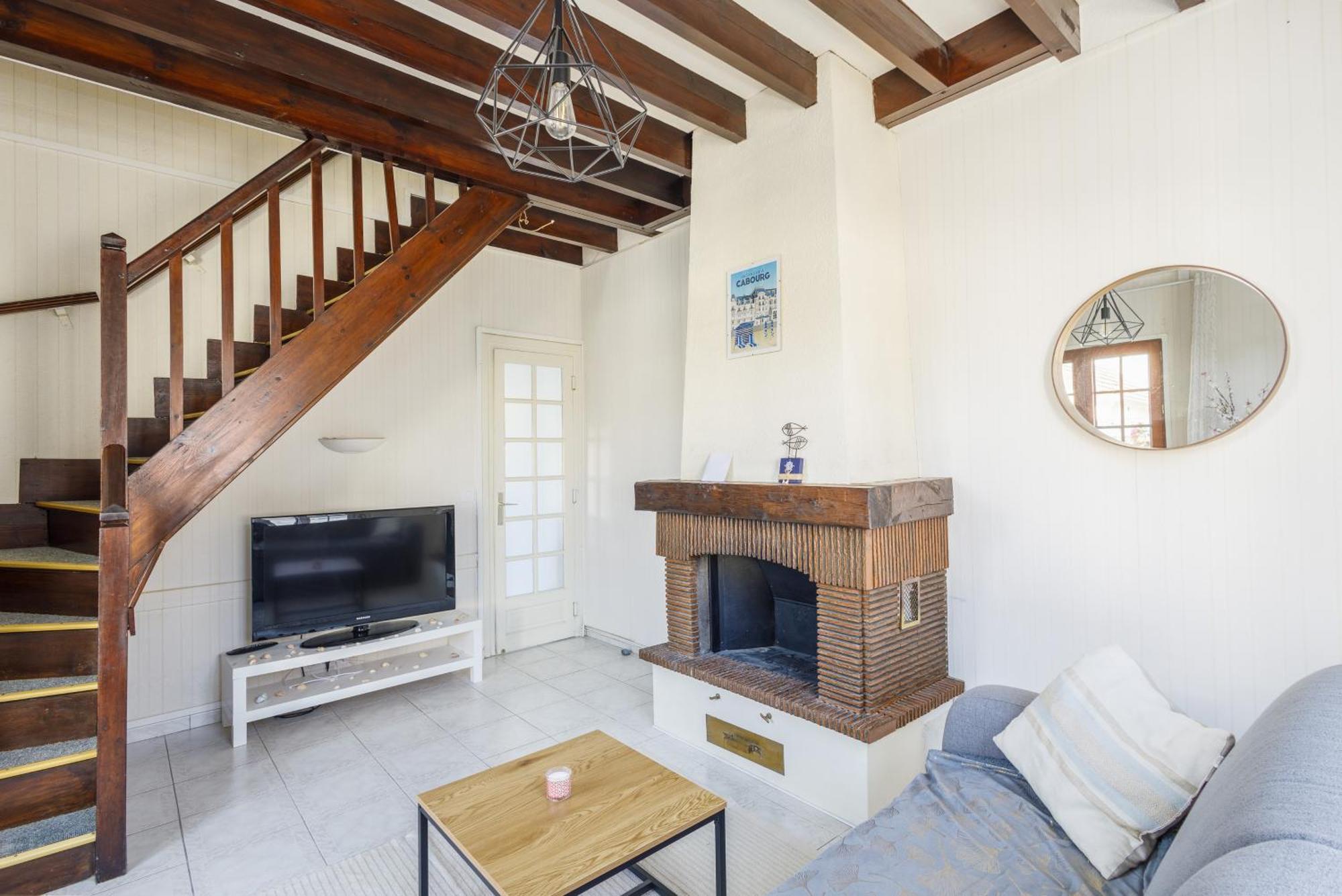 La Maison Cabourgeaise Proche Mer מראה חיצוני תמונה